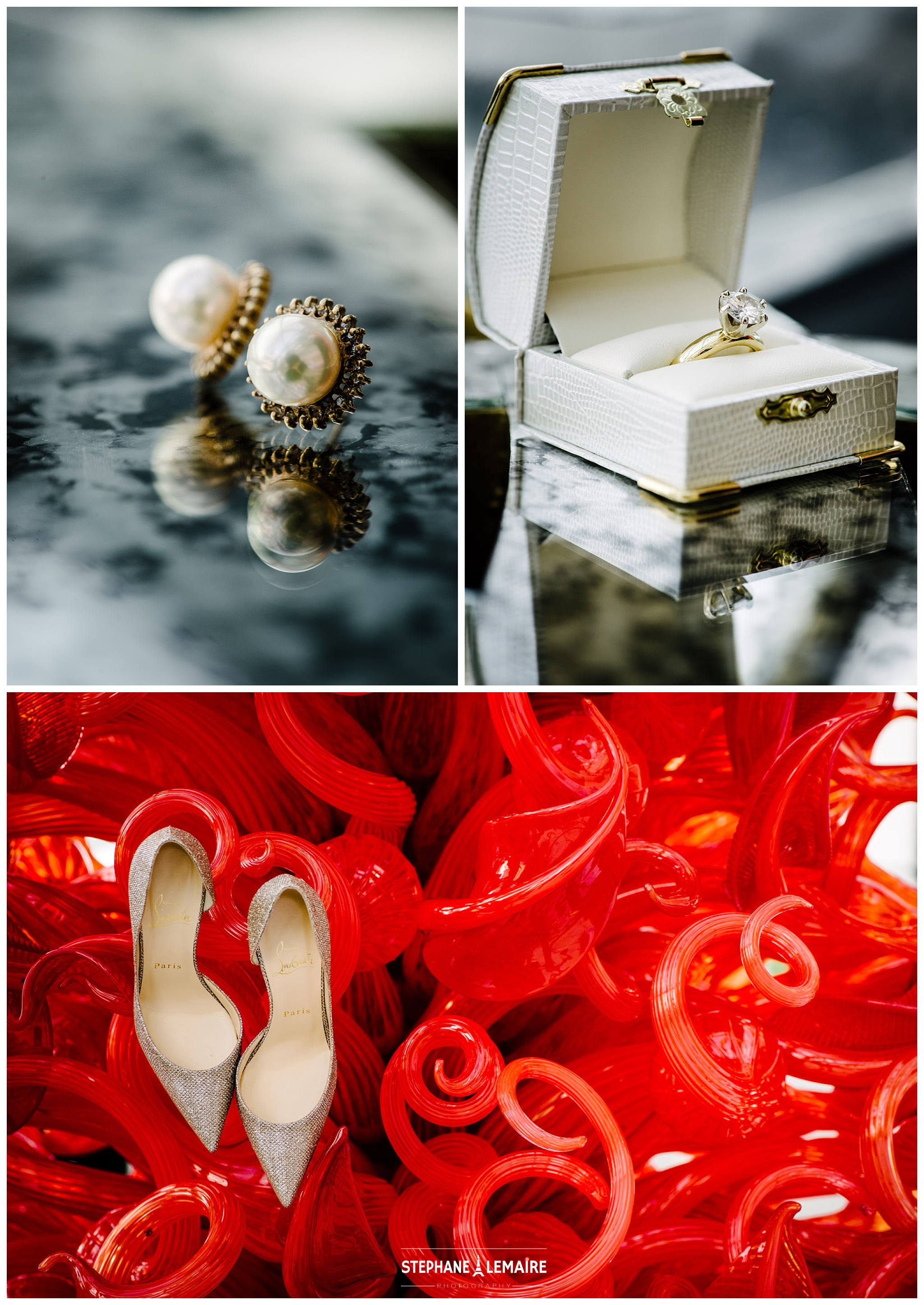 louboutin shoes at Spencer theater wedding in Ruidoso by Stephane Lemaire Photography 