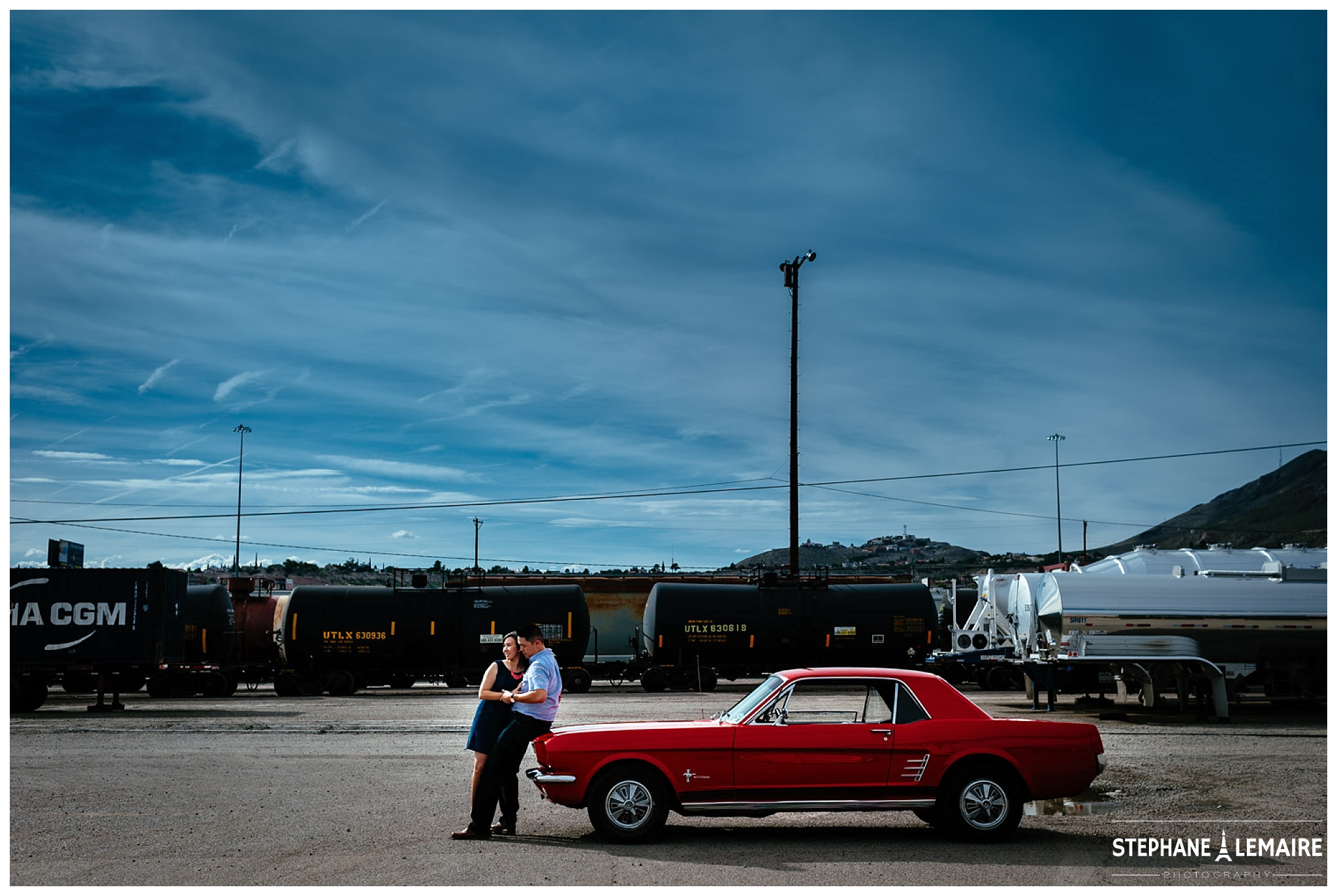 Mustang engagement Session