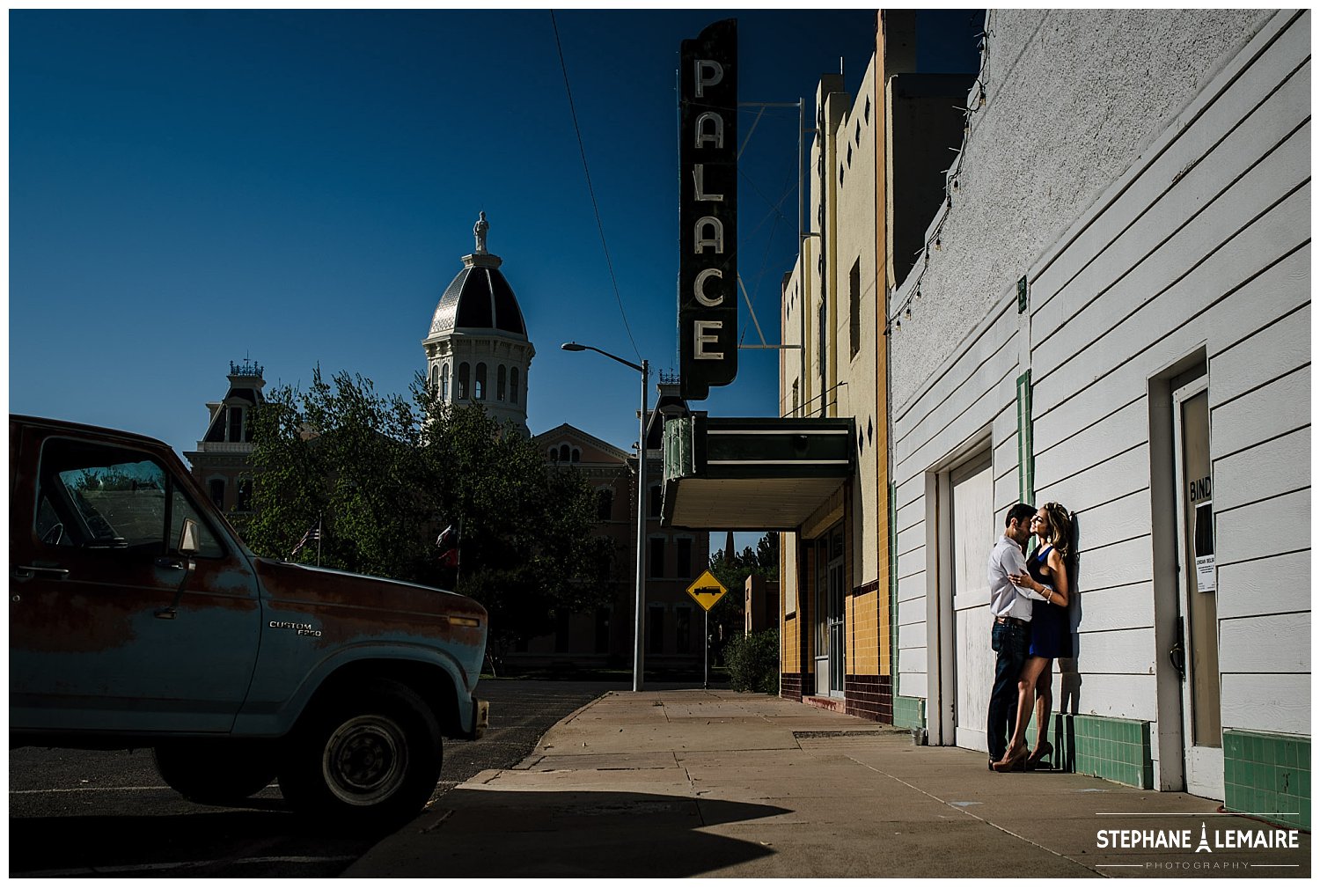 Marfa Engagement session by Stephane Lemaire Photography
