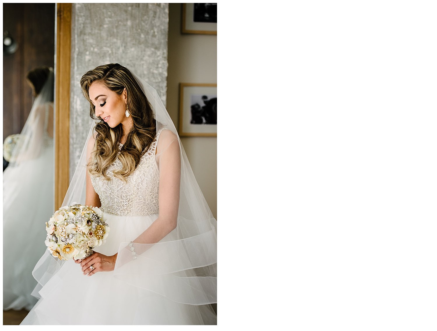 Bride getting ready at Hotel Indigo in el paso texas by stephane lemaire photography