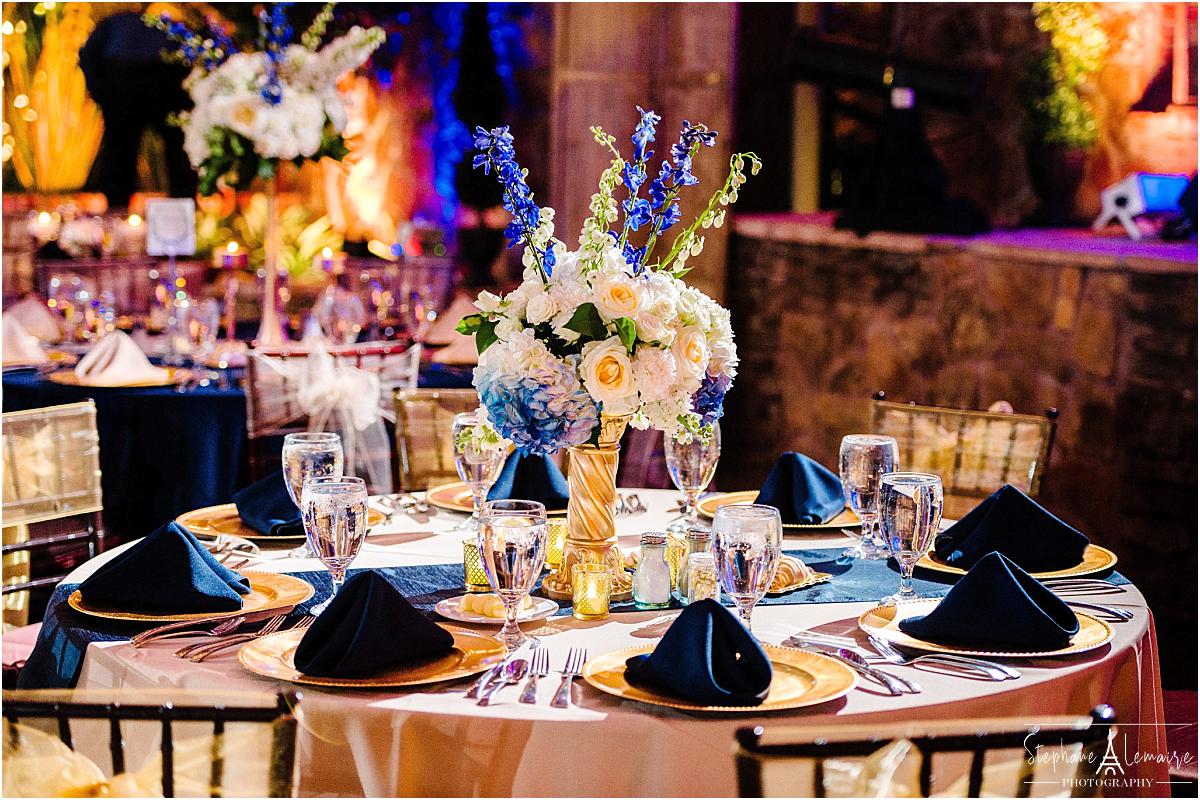 centerpiece at 150 sunset wedding venue in el paso texas by stephane lemaire photography